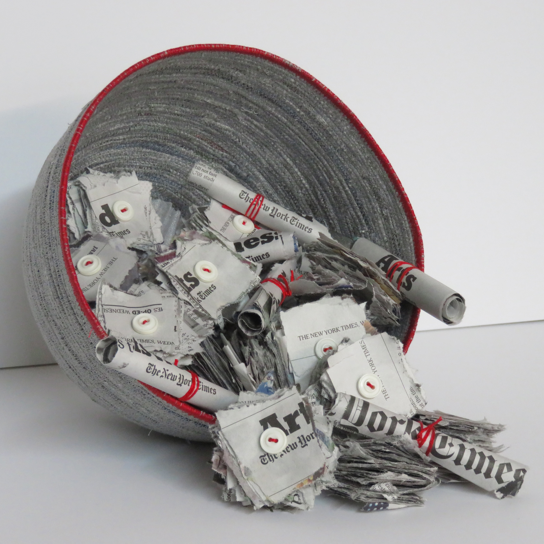 Black and White and Read All Over SAQA Studio Art Quilt Associates